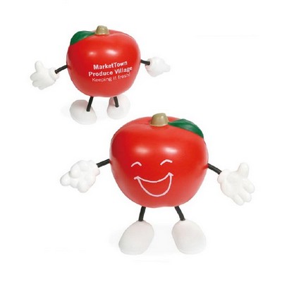 Standing Foam Apple Stress Reliever Figure