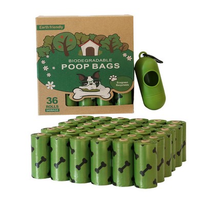 Dog Waste Bags Doggie Poop Bags with Dispenser