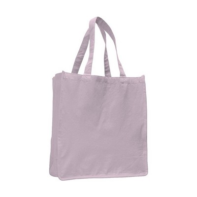 Canvas Jumbo Shopper Gusset Bag