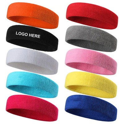 Cotton Terry Cloth Sweatband