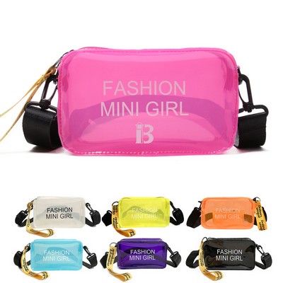 PVC Mini Clear Crossbody Bag