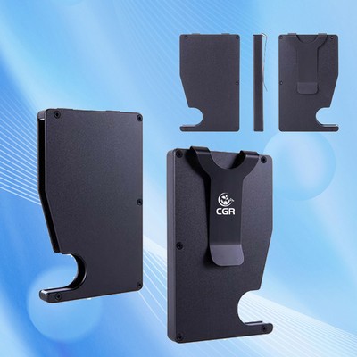 Money Clip RFID Card Holder