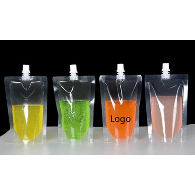 Transparent Disposable Beverage Packaging Bag