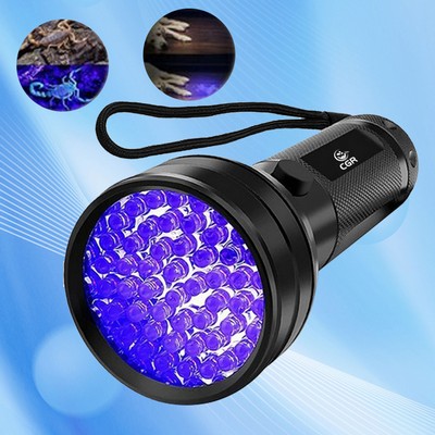 Ultraviolet (UV) Light Flashlight