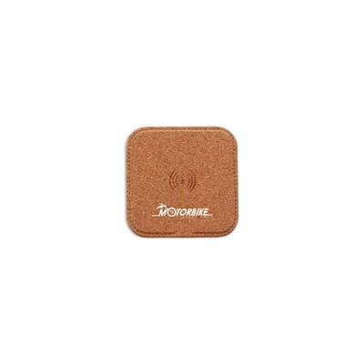 10W Square Cork Wireless Charger