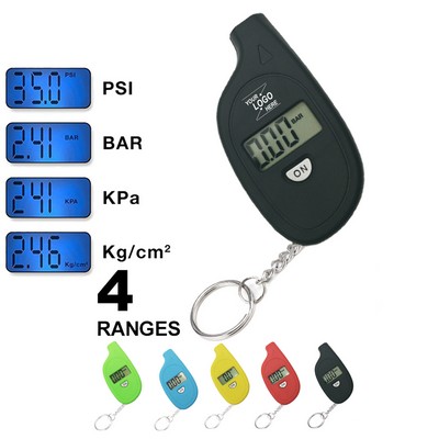 Keychain Mini Tire Pressure Gauge