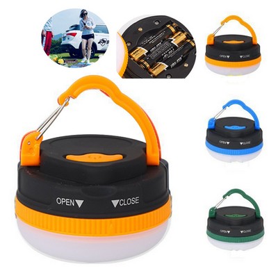 LED Camping Lantern - Waterproof Magnetic Emergency Light for Outdoor Adventures & Campsites