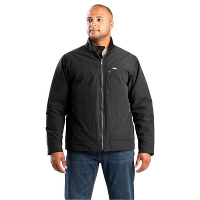 Berne Apparel Men's Highland Quilt-Lined Micro-Duck Jacket