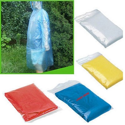 Disposable Rain Poncho