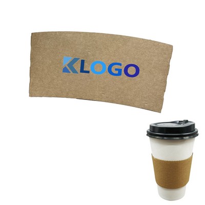 Kraft Paper Coffee Cup Sleeve