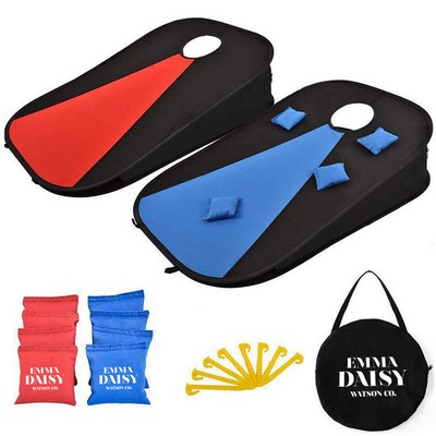 Foldable Cornhole Game Set