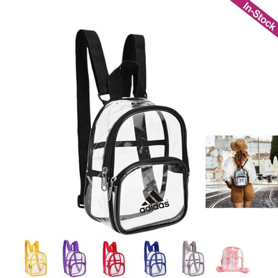 Clear Backpack PVC Transparent Backpack Clear Book Bag