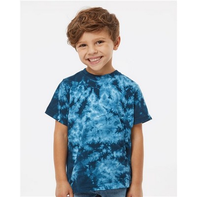 Dyenomite Toddler Crystal Tie-Dyed T Shirt