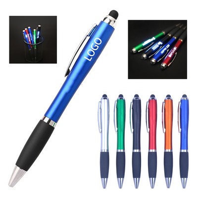 LED Light Touch Ballpoint Pen