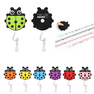 Ladybird Shaped Silicone Tape Measure