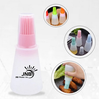 Silicone BBQ Oil Bottles with Brushes