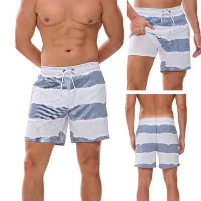 Mens Swimming Trunks With Zipper Pockets