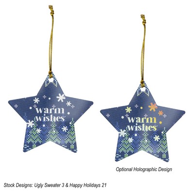 Acrylic Ornament - Star