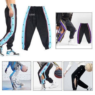 Tear Away Snap Button Sport Pant