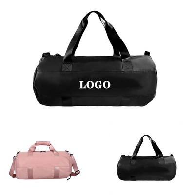 Dry wet separation fitness bag