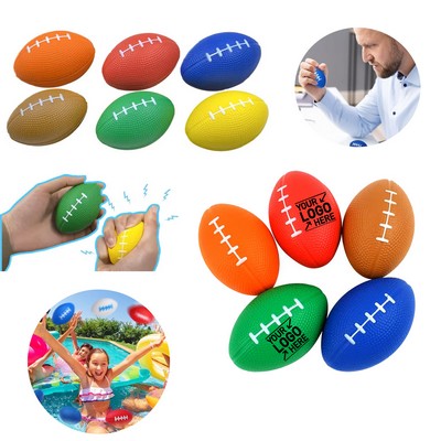 Mini Foam Football Sports Stress Ball Hand Exercise Fidget Toy For Stress Relief