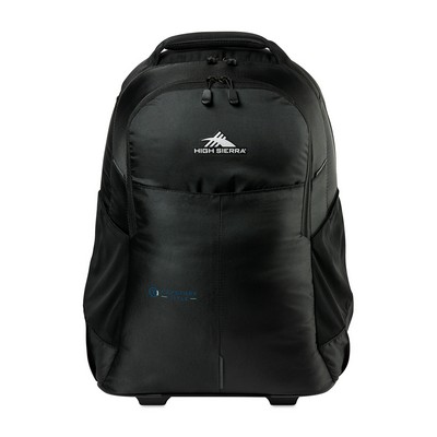 High Sierra® Powerglide Pro Wheeled Backpack - Black