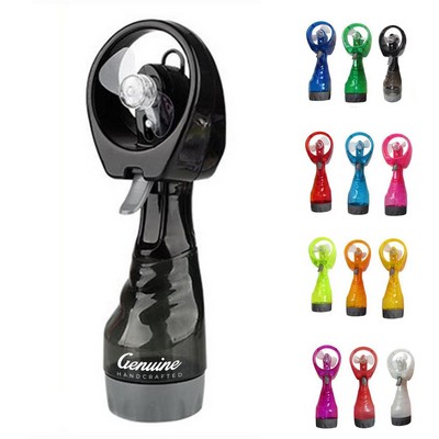 Handheld Misting Spray Fan