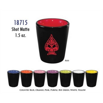 Matte 1.5 Oz. Ceramic Shot