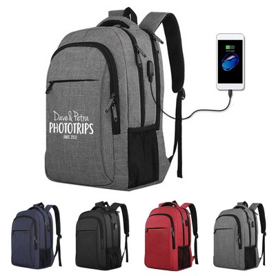 Anti Theft Slim Laptop Backpack