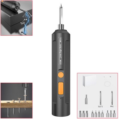 Ergonomic Electric Screwdriver With Custom Logo