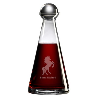 Pinnacle Lead-Free Crystal Decanter