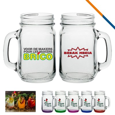 Libbey Chary Mason Jars - 16 OZ.