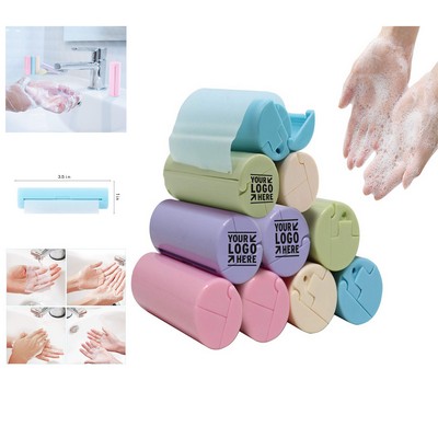 Portable Soap Sheets Disposable Hand Washing Paper Soap Sheets