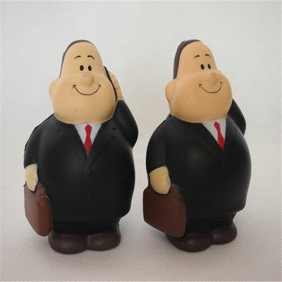 Foam Fat Businessman Stress Ball