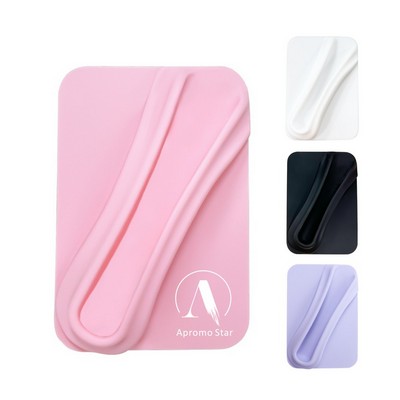 Silicone Lipstick Phone Holder