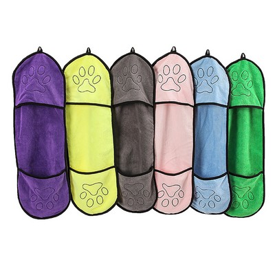 Microfiber Quick-Dry Pet Towel