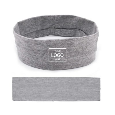 Solid Color Simple Non-Slip Sweat Sports Hairband