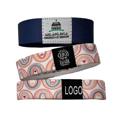 Heat Transfer Printing RFID Elastic Wristband