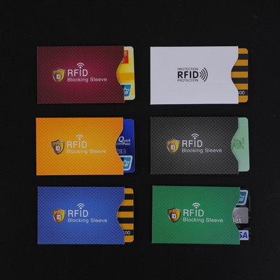 RFID Credit Card Blocker Sleeve