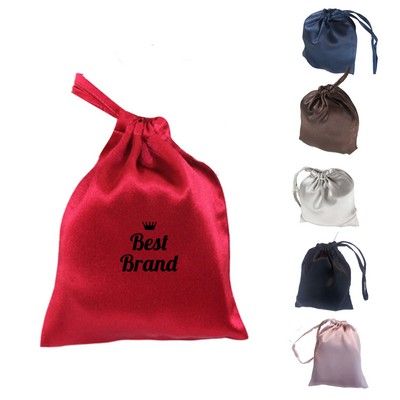 Satin Gift Bag Drawstring Bag