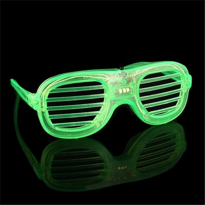 LED shutter luminous glasses