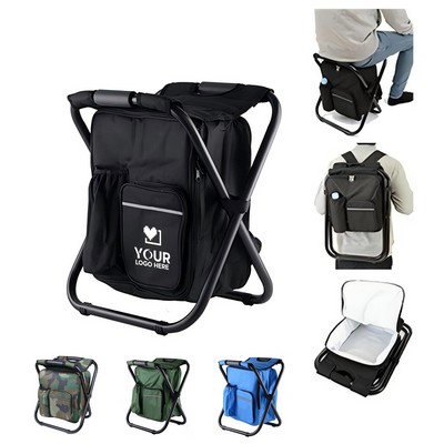 Backpack Chair W/ Cooler Bag