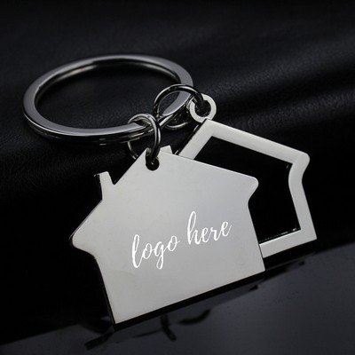 House Shaped Keychain