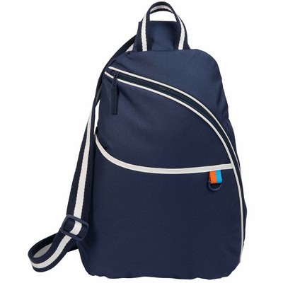 Retro Sport Recycled Sling Backpack