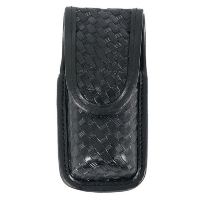 Basket Weave Synthetic Leather Small Pepper Spray Holder