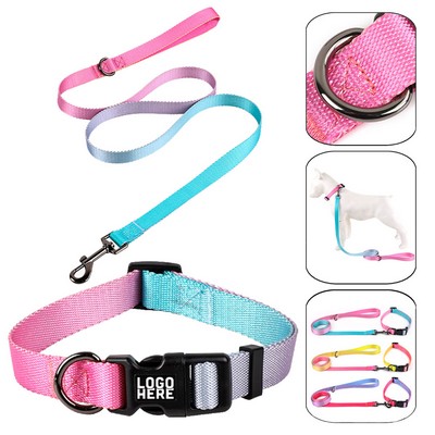 Dog Collar and Leash Set