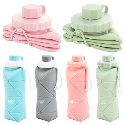 Creative Silicone Folding Water Bottle