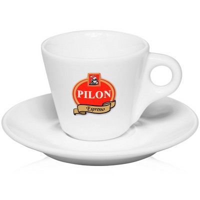 Espresso Cups with Saucer Sets - 2.75 oz