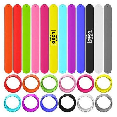 Colorful Silicone Slap Wristbands