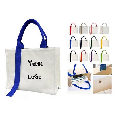 Canvas Cotton Tote Bag With A Streamer